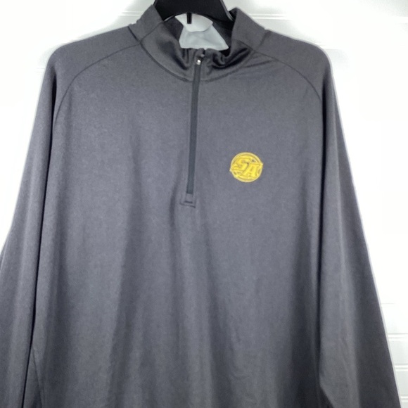 Adidas Golf 1/4 Zip Pullover Men’s Black Size 2XL - Picture 2 of 8